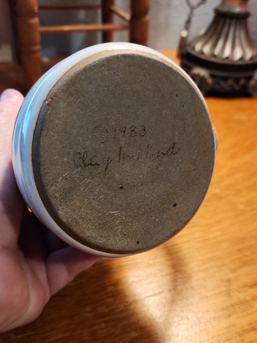 Vintage Clay In Mind The Ozarks Stoneware Mug - Picture 5 of 6